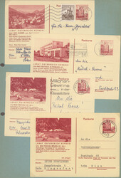 1960/1975 (ca.), Dauerserie "BAUWERKE", umfangreiche Sammlung von ca. ...