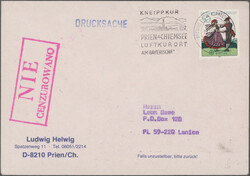 1820/1980 (ca.), assortment of 23 covers/cards, comprising e.g. field ...