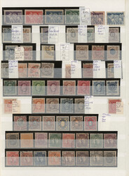 1872-1970 (c.) More than 800 mint and used stamps in a stockbook, ...