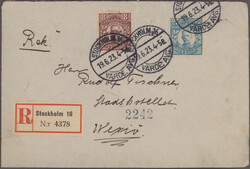 1877/1990 (approx.), collection in albums, letter albums, envelopes ...