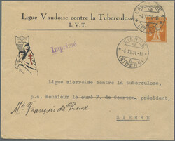 5655: 瑞士 - Private postal stationery