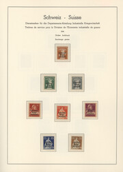 5665: Switzerland Official Stamp for Federal Authority - Postage due stamps