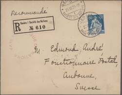 5670: Switzerland League of Nations SDN - Official stamps