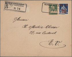 1921-1953, VÖLKERBUND / SDN / BIT, Partie schweizer Dauermarken ...