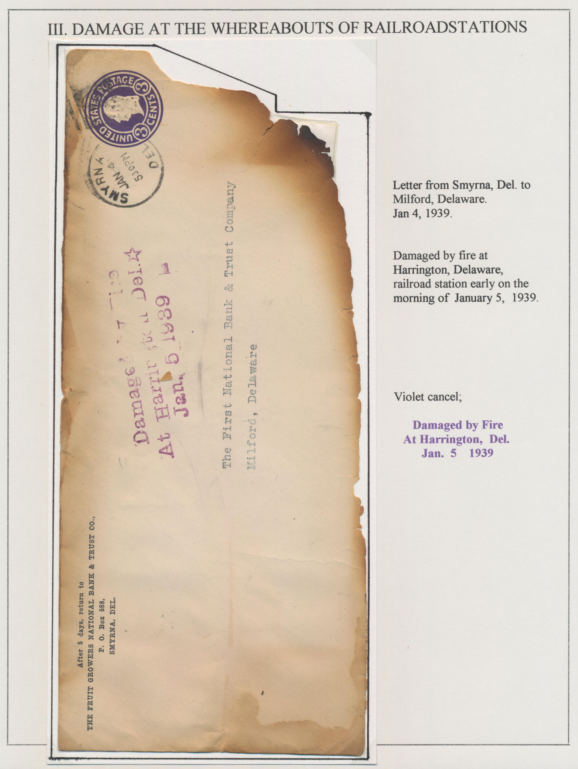 1932/1948, USA, Railway accidents, collection of 25 "crash mail" ...