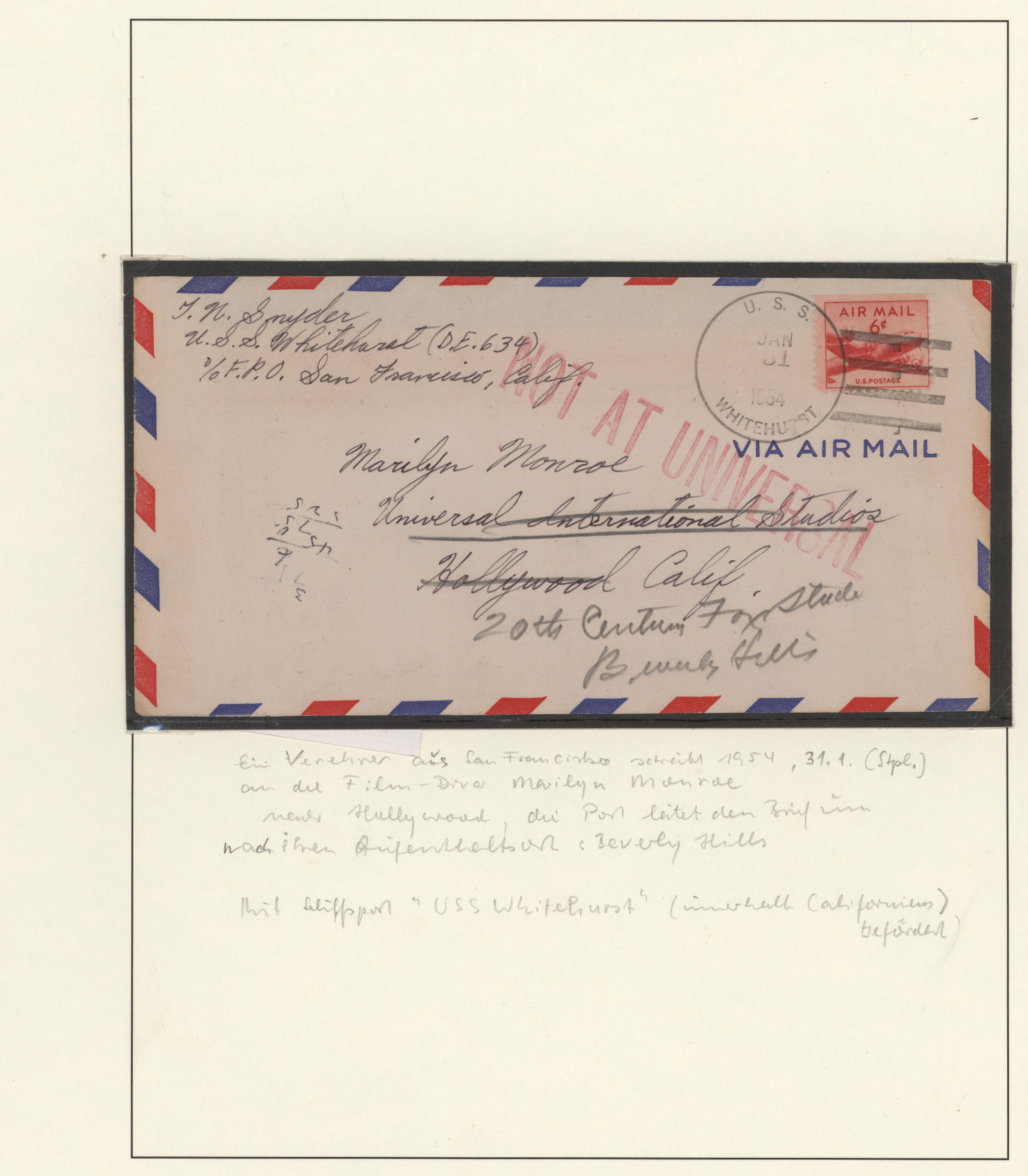 Movie star, movie star ... ah-ha ... Topical stamp and postal history ...