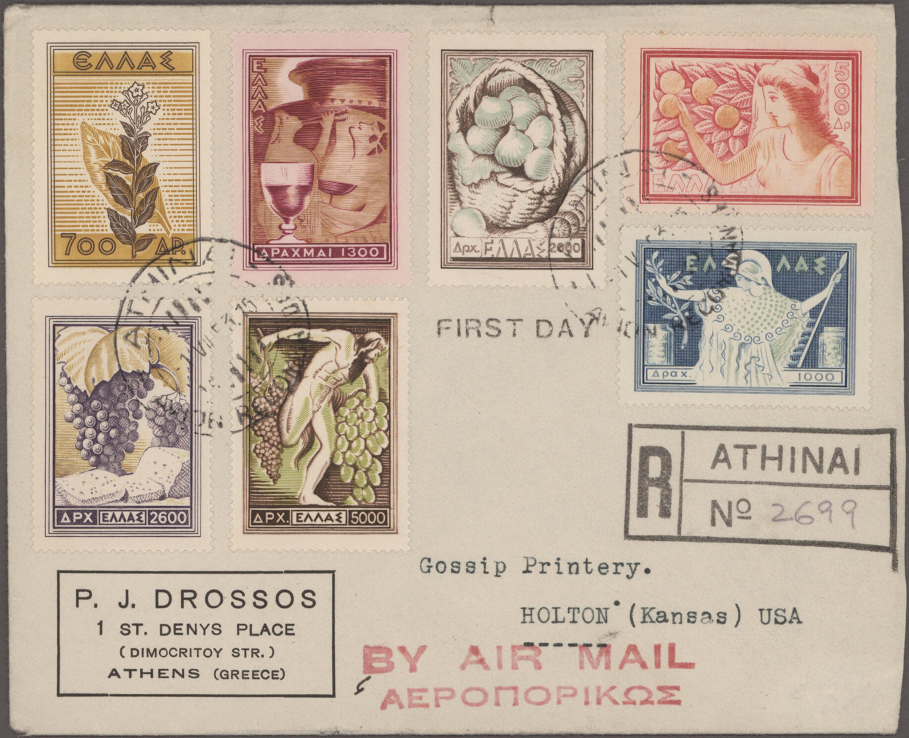 1939/1958, FLOWERS/FRUITS, assortment of apprx. 100 covers/cards ...
