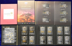 Sammlung von circa 60 Mini-Goldmünzen aus aller Welt; meist in ...