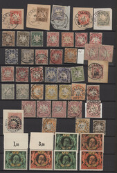 1849/1920, schöner Querschnitt durch die Altdeutschen Staaten ohne ...