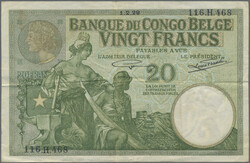 20 Francs 1.2.1929, P. 10 f, VF