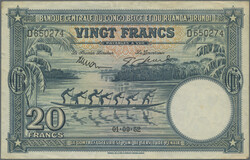 20 Francs 1.9.1952, P. 23, Good VF