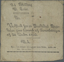 24 Skilling 21.12.1810, P. A42, VG
