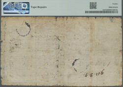 Rigsbanken, 100 Rigsbankdaler 1813, PMG 12, Tape Repairs, P. A52