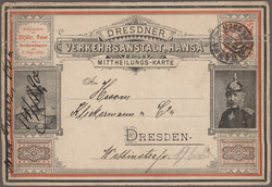 LEIPZIG/DRESDEN, Sammlung mit über 200 Briefen, Karten und ...