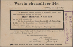1886/1900, Partie von ca. 90 Belegen mit Berlin, Hannover, München, ...