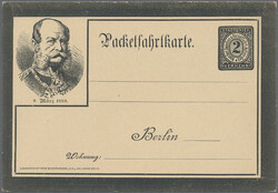 BERLIN: 1886/1895 (ca.), Lot von 21 meist ungebrauchten, teils ...