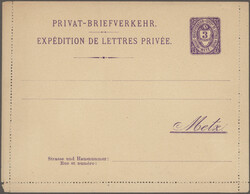 1888/1900 (ca.), Partie von 36 Briefen und Karten, etwas ...