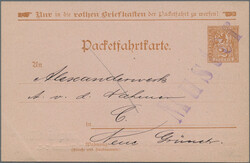 BERLIN: 1890/1900 (ca.), Berliner Packetfahrt, Lot von acht ...