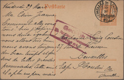 1914/1921, umfangreicher Bestand von ca. 761 gebrauchten und ...