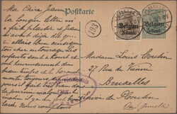 1914/1921, umfangreicher Bestand von ca. 761 gebrauchten und ...