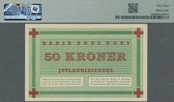 Dansk Röde Kors, Jutlandiaseddel, 50 Kroner ND (1951), PMG 53, AU