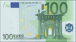 Finland, 100 Euro 2002, sign. Duisenberg, P. 5l, UNC  Automatically ...