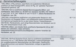 1945/1948, Kontrollrat und Bizone AM-Post Deutscher Druck, ...