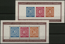 1946/1948, Lot von über 50 Belegen, dabei portogerechte ...