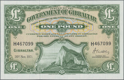 1 Pound 20.11.1971, P. 18 b, UNC