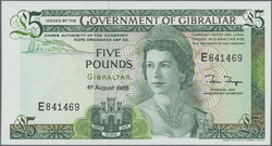 5 Pounds 4.8.1988, 10 Pounds 21.10.1986, 20 Pounds 4.8.2004, P. 21b, ...