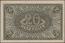 Hungarian Postal Savings Bank, 20, 50 Filler 2.10.1920, collected by ...