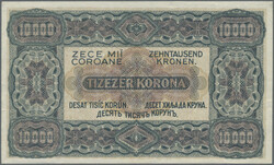 Ministry of Finance, 10000 Korona 1.7.1923, P.77b, AU
