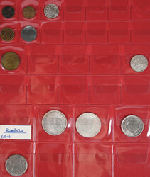Circa 100 Münzen in Silber und unedlen Metallen aus aller Welt; ...