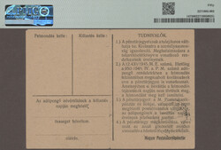 Postal Saving Bank, 100000 Adopengö 1946, with "M.KIR." Text in ...