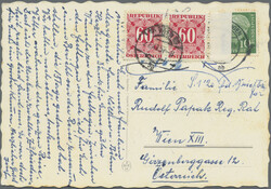 1947/1981, meist Bund und etwa DDR, Partie von 33 Bedarfsbelegen, ...