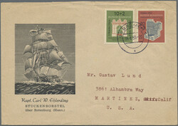 1949/1964, Partie von 41 Briefen und Karten, etwas unterschiedliche ...