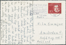 1949/1985, Partie von ca. 51 Briefen, Karten und gebrauchten ...