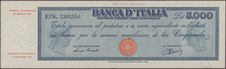 5000 Lire 28.1.1948, P. 86a, XF+, rare in this condition! (M)