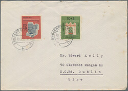 1952/1960, saubere Partie von 27 Belegen mit dekorativen Frankaturen, ...