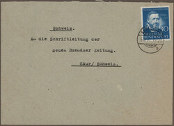 1952/1967, Partie von 37 Bedarfsbriefen, dabei guter Teil ...