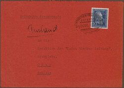 1952/1967, Partie von 37 Bedarfsbriefen, dabei guter Teil ...