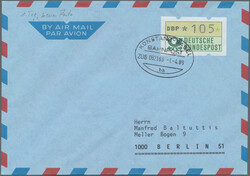 1973/1997, saubere Partie von 35 Briefen und Karten mit ...