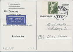 1973/1997, saubere Partie von 35 Briefen und Karten mit ...