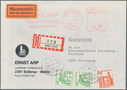 1973/1997, saubere Partie von 35 Briefen und Karten mit ...
