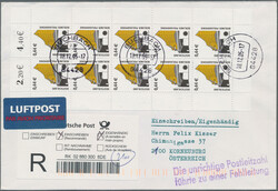 1974/2005, saubere Partie von 35 Briefen und Karten mit ...