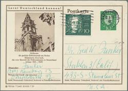 1959/1974, Lot von 30 meist gebrauchten Ganzsachenkarten, teils etwas ...