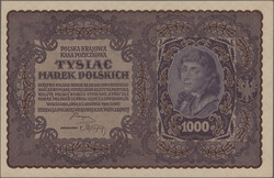 1000 Marek 23.8.1919, 5000 Marek 7.2.1920, P. 29,31, AU/UNC (M)  ...