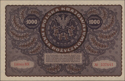 1000 Marek 23.8.1919, 5000 Marek 7.2.1920, P. 29,31, AU/UNC (M)  ...