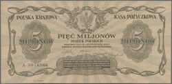 5 Million Marek Polskich 20.11 1923, P. 38, Good VF