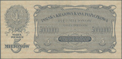 5 Million Marek Polskich 20.11 1923, P. 38, Good VF